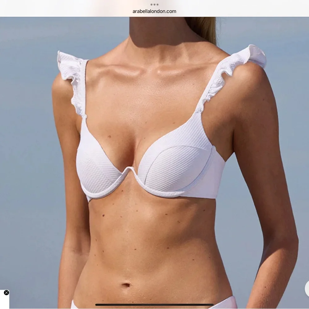 Yellow Ruffled Bikini Set - Picture 3 of 6